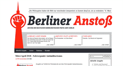 Desktop Screenshot of anstoss.dkp-berlin.info