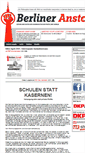 Mobile Screenshot of anstoss.dkp-berlin.info