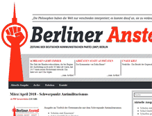 Tablet Screenshot of anstoss.dkp-berlin.info